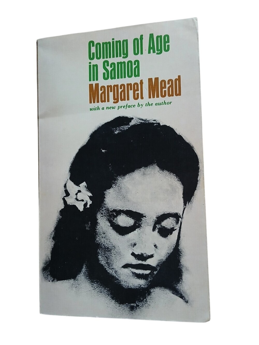 COMING OF AGE IN SAMOA by MARGARET MEAD Paperback 1973 Psychological Study Youth